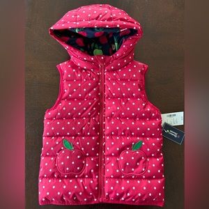 Gymboree Apple Vest